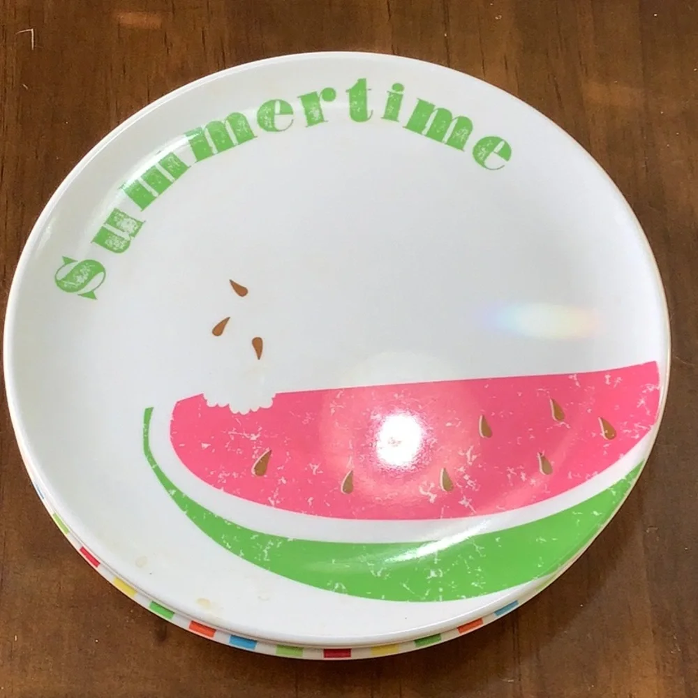☀️ Set of 4 Summertime Plates ☀️